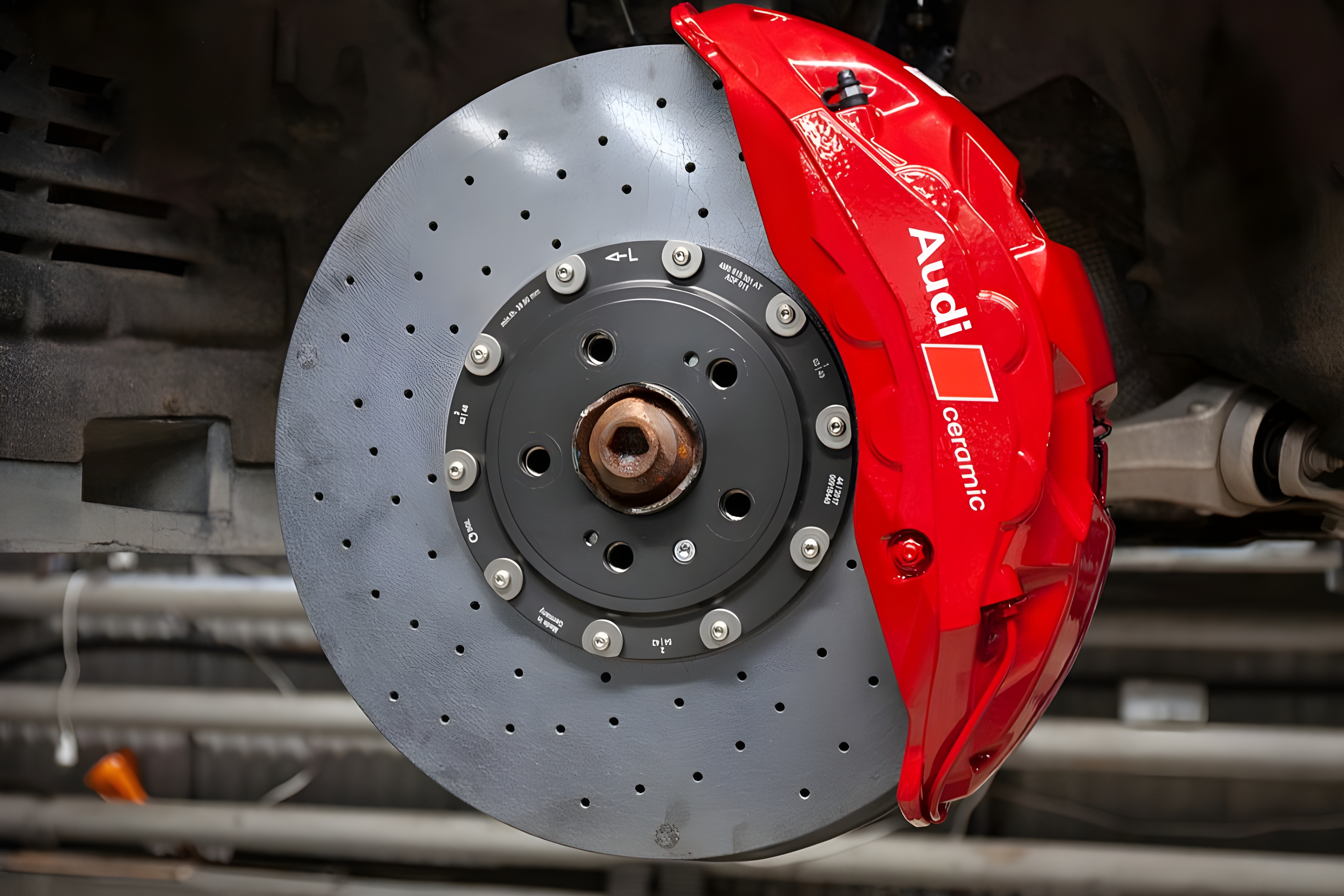 Audi ceramic brakes